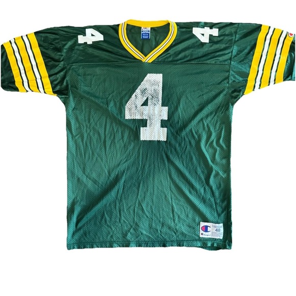 Champion Other - Green Bay Packers Brett Favre‎ Vintage 90s Champion Jersey Size 48 Made In USA